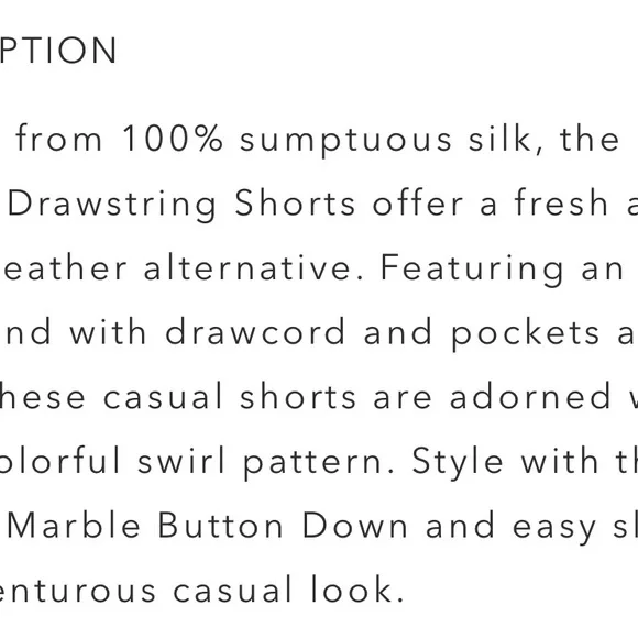 Johnny Was Merida marble silk short size medium. Fully lined with silk. Pockets